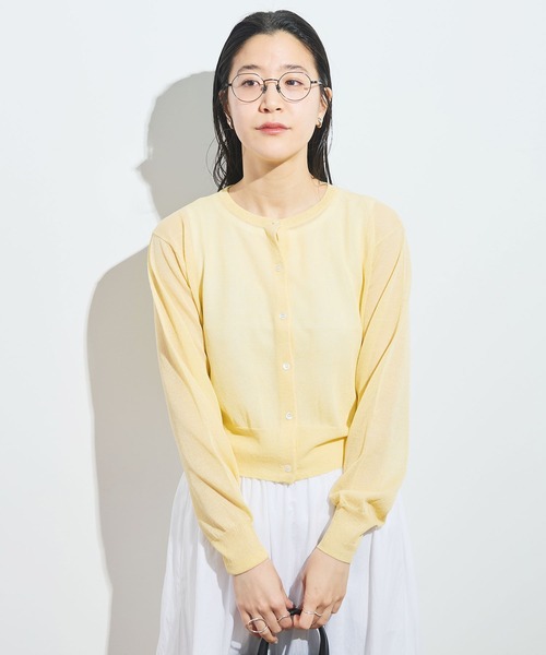 fig Londonボレロカーディガン fig London（フィグロンドン）の「SHETLAND bolero