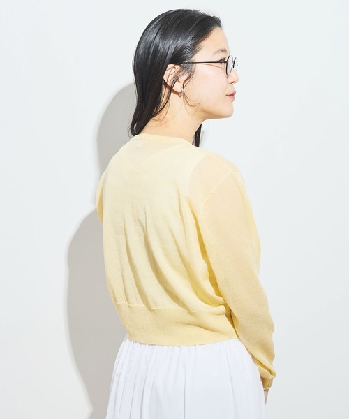 fig London raw cardigan サックス fig London raw cardigan サックス - メルカリ