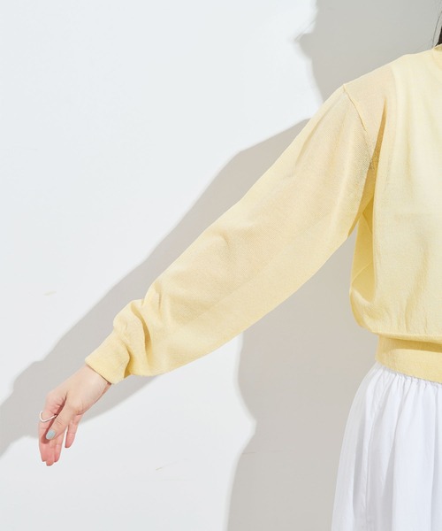raw cardigan（カーディガン/ボレロ）｜fig London（フィグ
