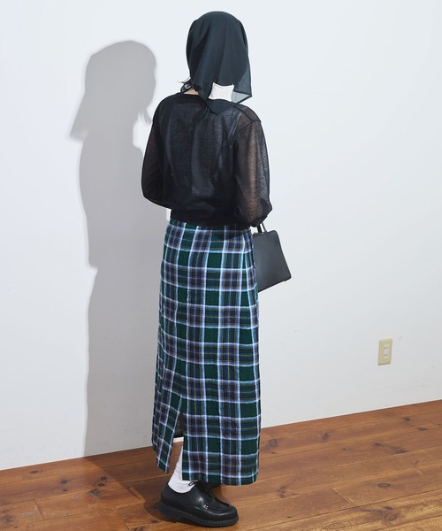 fig London(フィグロンドン)の「raw cardigan(カーディガン/ボレロ・レディース・サックスブルー/ブラック/イエロー/レッド・FREE)」の17枚目の写真