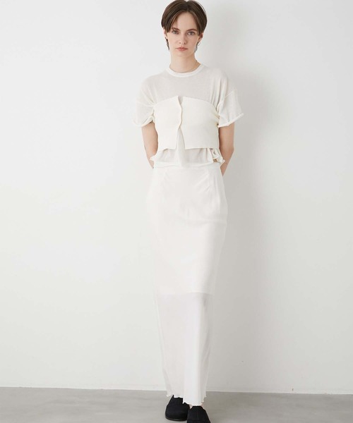 LA PEAU DE GEM】twin knit/ツインニット（ニット/セーター