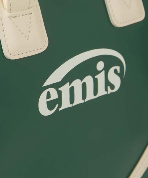 emis エミス　ヴィンテージトートバッグ　green Emis☆[正規品] 韓国人気 VINTAGE TOTE BAG (EMIS/トートバッグ