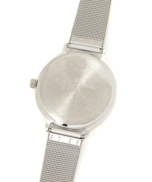 BAYFLOW（ベイフロー）の「ラウンドメッシュウォッチ（アナログ腕時計・レディース・ホワイト/ブルー/ブラック・FREE）」の12枚目の写真