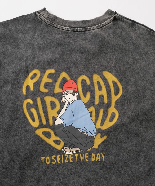 RIIZE SUNLOVE キャップ　Tシャツ　バッグ購入 特典トレカ RED CAP GIRL Red Cap Girl レッドキャップガール イラスト