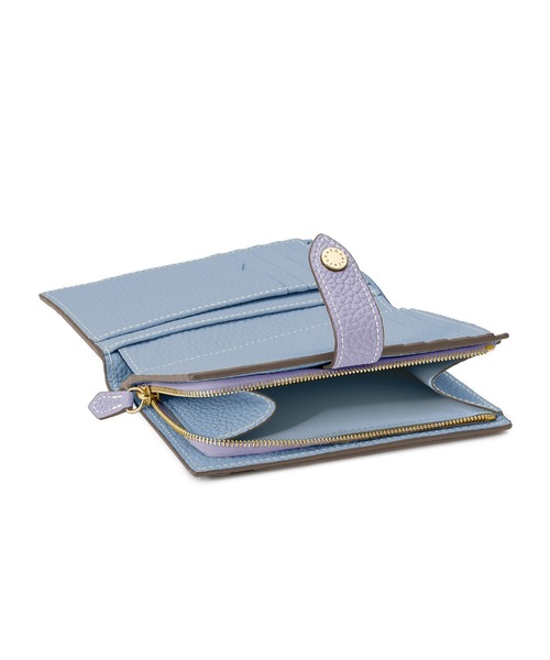 季節限定カラー】ベルテッド マルチ ミディアム ウォレット シュリンク