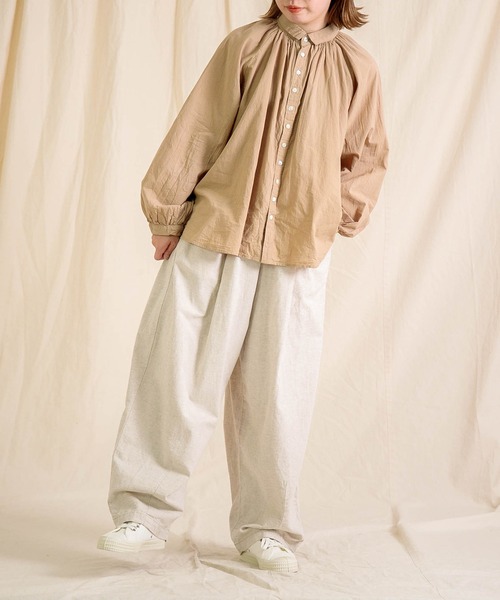 Brocante / ブロカント] 60sローン グランロンシャツ | Domingo