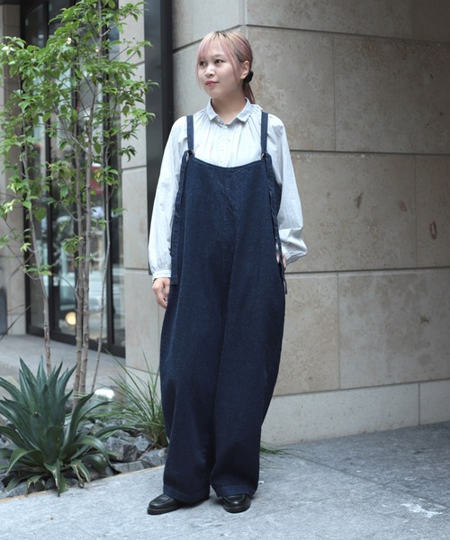 Brocante（ブロカント）の「[Brocante / ブロカント] 60sローン グランロンシャツ（シャツ/ブラウス・レディース・ブラック/グレー/ベージュ/ホワイト/ライトグレー・2）」の6枚目の写真