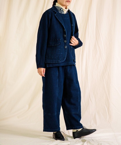 Brocante（ブロカント）の「[Brocante / ブロカント] 60sローン グランロンシャツ（シャツ/ブラウス・レディース・ブラック/グレー/ベージュ/ホワイト/ライトグレー・2）」の12枚目の写真