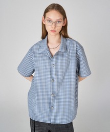 ONCILY | SILVER BUTTON REGULAR COLLAR SHIRT / シルバーボタンレギュラーカラーシャツ(シャツ/ブラウス)