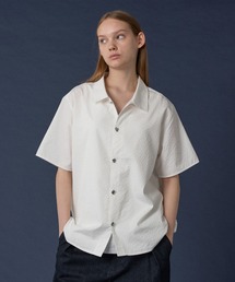 ONCILY(IVF[)SILVER BUTTON REGULAR COLLAR SHIRT / Vo[{^M[J[Vc(Vc/uEX)