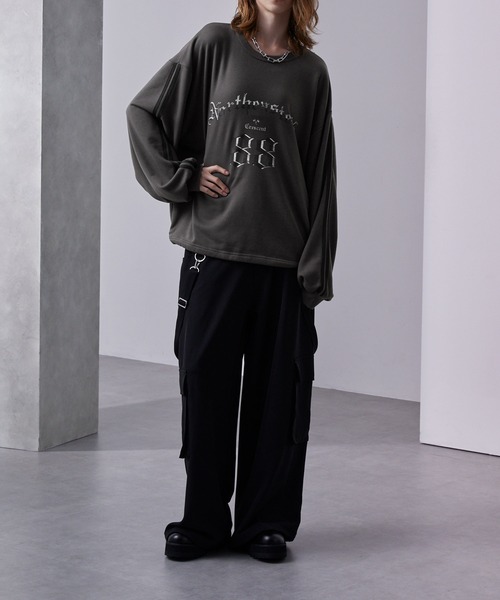 AVAM × GALFY スウェット ブラック　美品 A'GEM/9 × .kom 『GALFY/ガルフィー』 ちぃ～っすスウェット