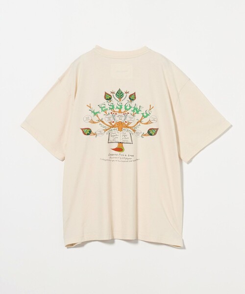 【関税込み】Story mfg. オフホワイト Grateful Tシャツ Story mfg.のオフホワイト Grateful SS Tシャツがセール中