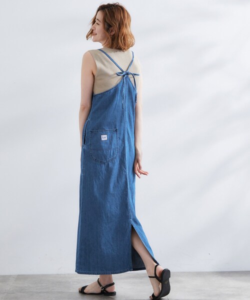 Lee（リー）の「【Lee】DENIM CAMISOLE DRESS（ワンピース・レディース・ブルー系その他/ネイビー・02/01）」の19枚目の写真
