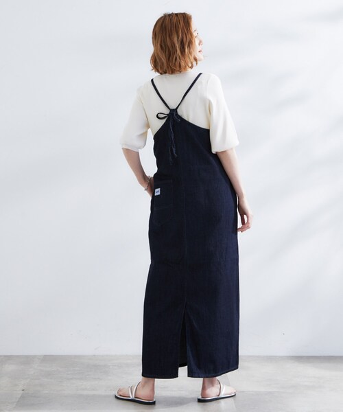 Lee（リー）の「【Lee】DENIM CAMISOLE DRESS（ワンピース・レディース・ブルー系その他/ネイビー・02/01）」の5枚目の写真