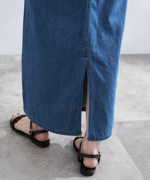 Lee（リー）の「【Lee】DENIM CAMISOLE DRESS（ワンピース・レディース・ブルー系その他/ネイビー・02/01）」の16枚目の写真