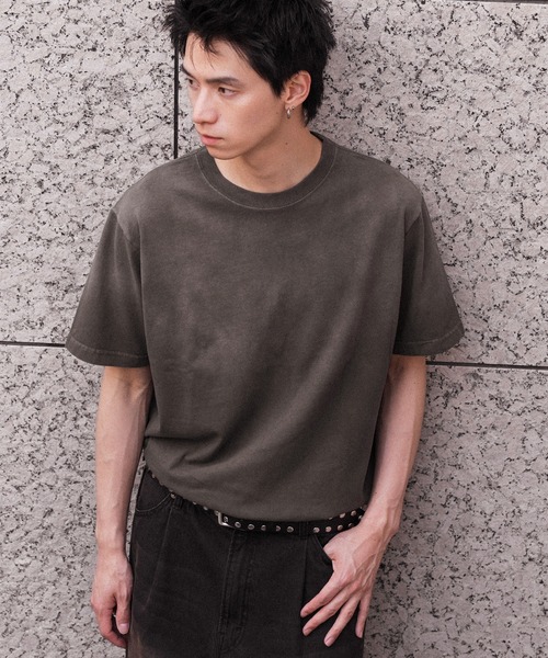 セール】VINTAGELIKE DRAWCORD SUNFADED WASH TEE／ヴィンテージ