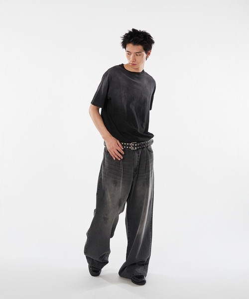 kutir(クティール)の「VINTAGELIKE DRAWCORD SUNFADED WASH TEE/ヴィンテージライクドローコードサンフェード加工TEE(Tシャツ/カットソー・メンズ・ネイビー/グレー/ブラック・LARGE/MEDIUM)」の17枚目の写真