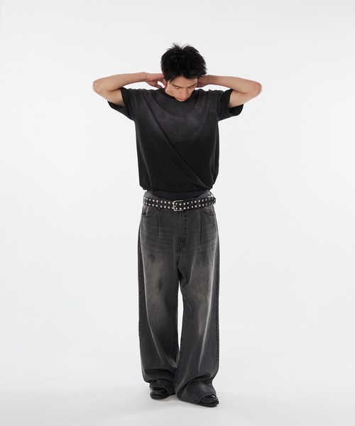 kutir(クティール)の「VINTAGELIKE DRAWCORD SUNFADED WASH TEE/ヴィンテージライクドローコードサンフェード加工TEE(Tシャツ/カットソー・メンズ・ネイビー/グレー/ブラック・LARGE/MEDIUM)」の18枚目の写真