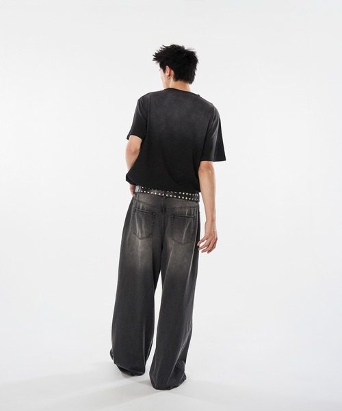 kutir(クティール)の「VINTAGELIKE DRAWCORD SUNFADED WASH TEE/ヴィンテージライクドローコードサンフェード加工TEE(Tシャツ/カットソー・メンズ・ネイビー/グレー/ブラック・LARGE/MEDIUM)」の21枚目の写真