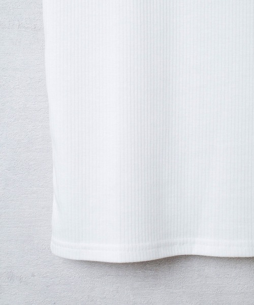 SWITCH BY ARCH(スイッチバイアーチ)の「【ARC】【SWITCH by ARCH】2way リブタンクトップ(Tシャツ/カットソー・レディース・オフホワイト/ブラック/ベージュ・FREE)」の9枚目の写真