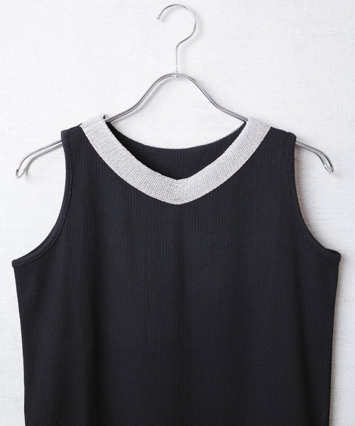SWITCH BY ARCH(スイッチバイアーチ)の「【ARC】【SWITCH by ARCH】2way リブタンクトップ(Tシャツ/カットソー・レディース・オフホワイト/ブラック/ベージュ・FREE)」の14枚目の写真