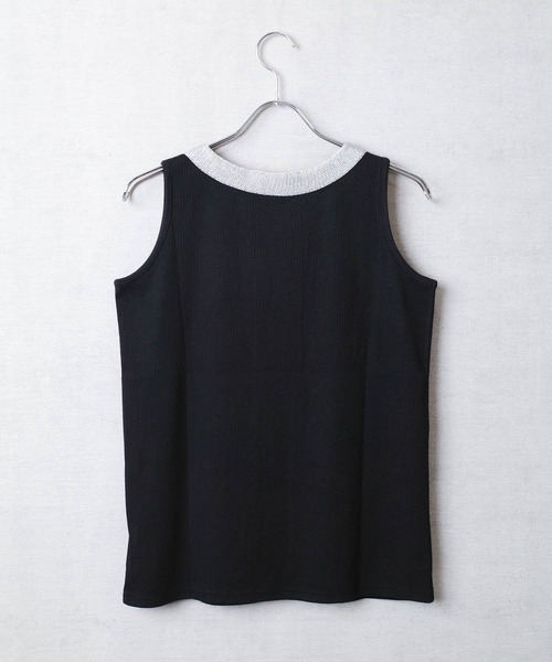 SWITCH BY ARCH(スイッチバイアーチ)の「【ARC】【SWITCH by ARCH】2way リブタンクトップ(Tシャツ/カットソー・レディース・オフホワイト/ブラック/ベージュ・FREE)」の17枚目の写真