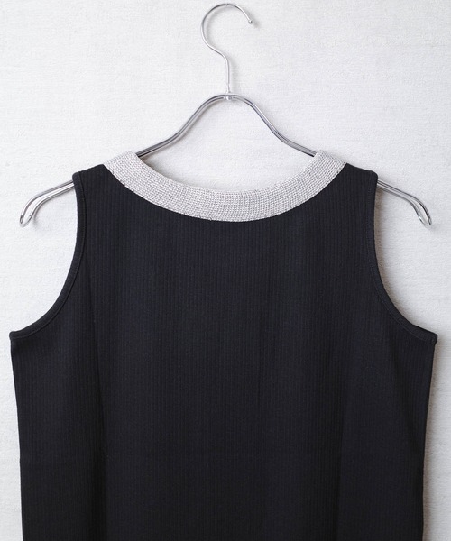 SWITCH BY ARCH(スイッチバイアーチ)の「【ARC】【SWITCH by ARCH】2way リブタンクトップ(Tシャツ/カットソー・レディース・オフホワイト/ブラック/ベージュ・FREE)」の18枚目の写真
