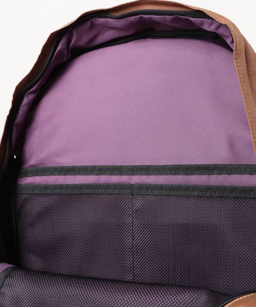 Healthknit（ヘルスニット）の「【Healthknit /ヘルスニット】撥水ナイロン11pocketsリュック HKB-1156B（バックパック/リュック・メンズ・ブラック/ベージュ/ネイビー/ブラウン/グレー・FREE）」の8枚目の写真