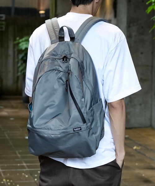 Healthknit（ヘルスニット）の「【Healthknit /ヘルスニット】撥水ナイロン11pocketsリュック HKB-1156B（バックパック/リュック・メンズ・ブラック/ベージュ/ネイビー/ブラウン/グレー・FREE）」の2枚目の写真