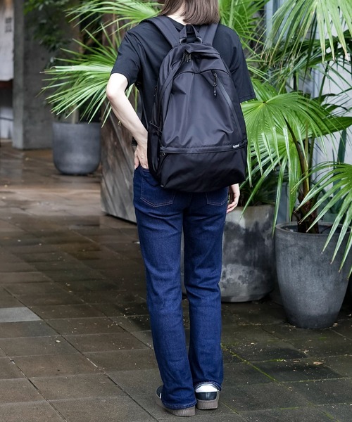 Healthknit（ヘルスニット）の「【Healthknit /ヘルスニット】撥水ナイロン11pocketsリュック HKB-1156B（バックパック/リュック・メンズ・ブラック/ベージュ/ネイビー/ブラウン/グレー・FREE）」の14枚目の写真