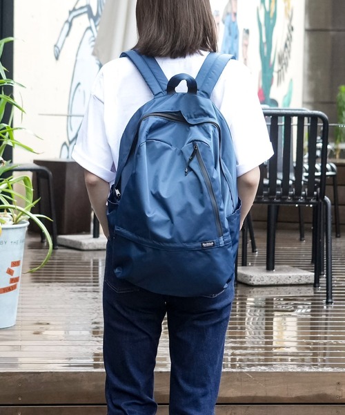 Healthknit（ヘルスニット）の「【Healthknit /ヘルスニット】撥水ナイロン11pocketsリュック HKB-1156B（バックパック/リュック・メンズ・ブラック/ベージュ/ネイビー/ブラウン/グレー・FREE）」の16枚目の写真