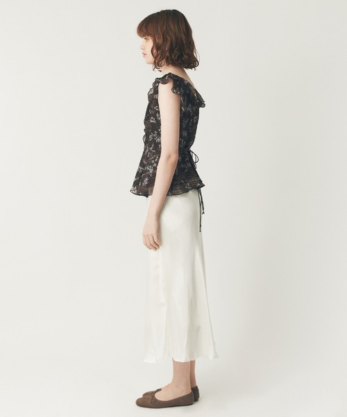 ME COUTURE（ミークチュール）の「ブーケドゥボヌールブラウス（シャツ/ブラウス・レディース・ブラウン/ピンク/ベージュ・FREE）」の6枚目の写真