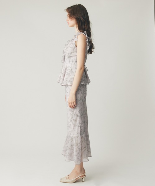 ME COUTURE（ミークチュール）の「ブーケドゥボヌールブラウス（シャツ/ブラウス・レディース・ブラウン/ピンク/ベージュ・FREE）」の14枚目の写真