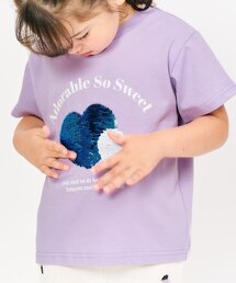 MEDMx88RISING マーメイド スパンコール 半袖Tシャツ トップス スパンコール」に該当するTシャツ/カットソー(半袖
