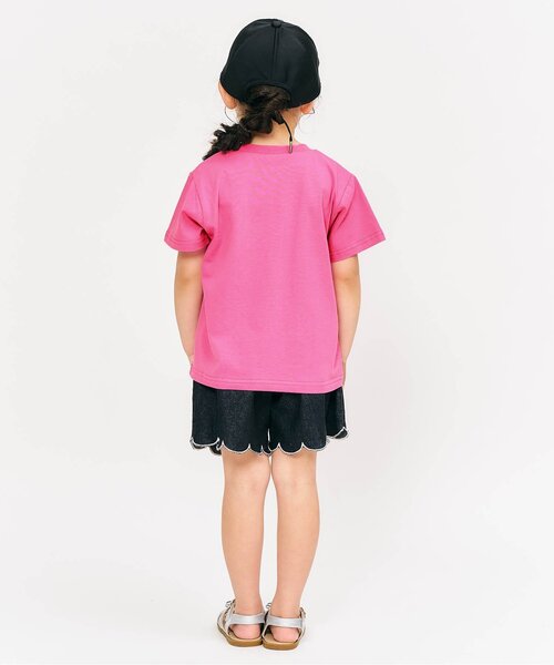 apres les cours（アプレレクール）の「5柄PVC・スパンコールモチーフTシャツ（Tシャツ/カットソー・キッズ・アイボリー/ピンク/ラベンダー/ミント/イエロー・90/100/110/120/140/80/130）」の7枚目の写真