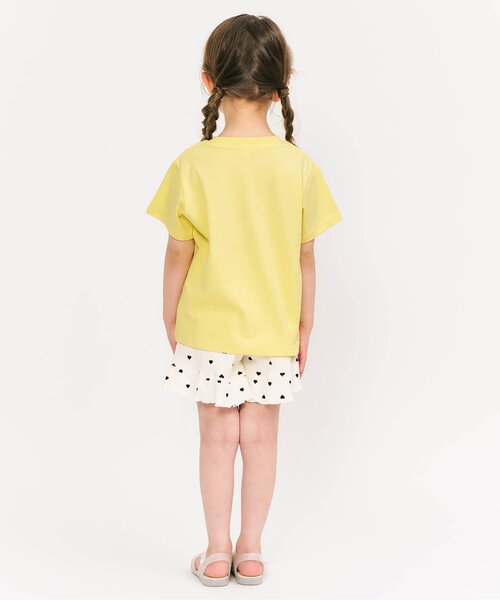 apres les cours（アプレレクール）の「5柄PVC・スパンコールモチーフTシャツ（Tシャツ/カットソー・キッズ・アイボリー/ピンク/ラベンダー/ミント/イエロー・90/100/110/120/140/80/130）」の12枚目の写真