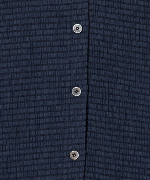 Steven Alan（スティーブンアラン）の「＜Steven Alan＞クレープ チェック ロングスリーブ シャツ（シャツ/ブラウス・レディース・ベージュ/ネイビー・FREE）」の16枚目の写真