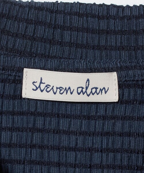Steven Alan（スティーブンアラン）の「＜Steven Alan＞クレープ チェック ロングスリーブ シャツ（シャツ/ブラウス・レディース・ベージュ/ネイビー・FREE）」の17枚目の写真