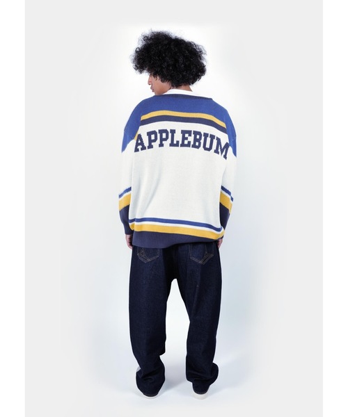 APPLEBUM(アップルバム)の「Hockey Jerseys Knit Sweater(ニット/セーター・メンズ・ホワイト系その他・MEDIUM/LARGE/X-LARGE)」の3枚目の写真