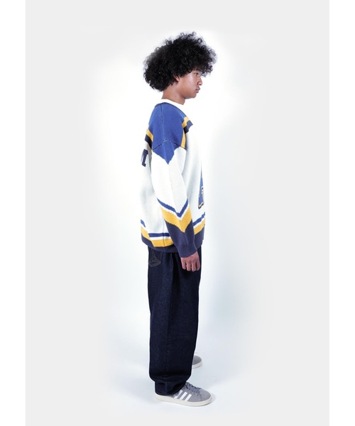 APPLEBUM(アップルバム)の「Hockey Jerseys Knit Sweater(ニット/セーター・メンズ・ホワイト系その他・MEDIUM/LARGE/X-LARGE)」の4枚目の写真