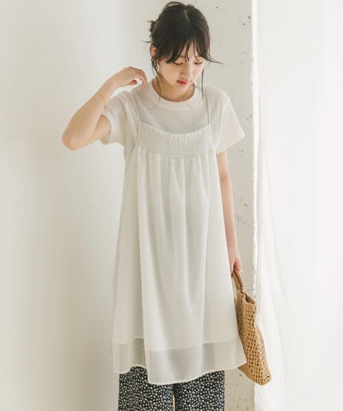 セール】ボイルチュニックキャミソール（チュニック）｜ITEMS