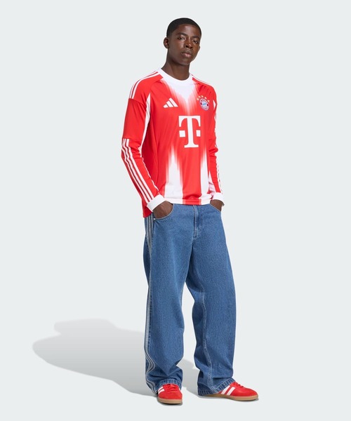 FCバイエルン 25/26 長袖 ホームジャージー / アディダス adidas