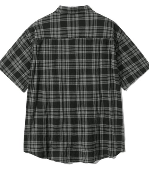 F.ILLUMINATE(フィルミネイト)の「【UNISEX】Filluminate/オープンカラーチェック半袖シャツ(シャツ/ブラウス・レディース・ブラウン/グレー・SMALL/MEDIUM/LARGE)」の21枚目の写真