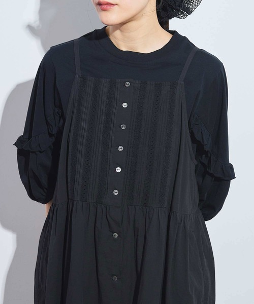 fig Ｌondon（フィグロンドン）の「Betty mini dress（ワンピース・レディース・ホワイト/ブラック・FREE）」の17枚目の写真