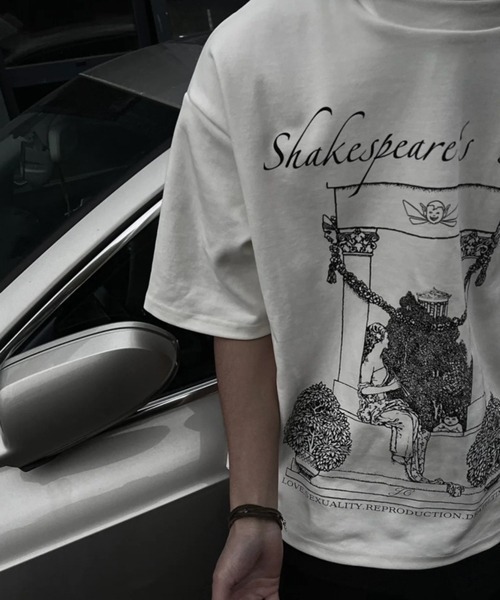 NOWLE(ノウル)の「【NOWLE】 ヴィンテージ風 アートワーク Tシャツ(Tシャツ/カットソー・メンズ・ブラック/ホワイト・LARGE/X-LARGE/MEDIUM)」の13枚目の写真