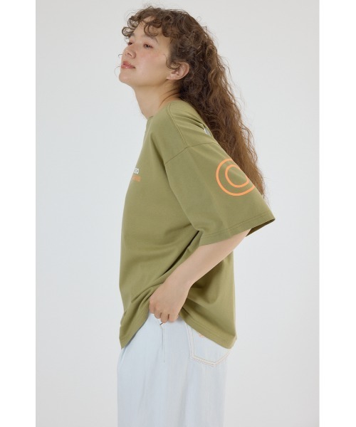 RODEO CROWNS WIDE BOWL(ロデオクラウンズワイドボウル)の「PALETTEロゴTシャツ(Tシャツ/カットソー・レディース・オフホワイト/サックスブルー/カーキ/ブラック・FREE)」の17枚目の写真