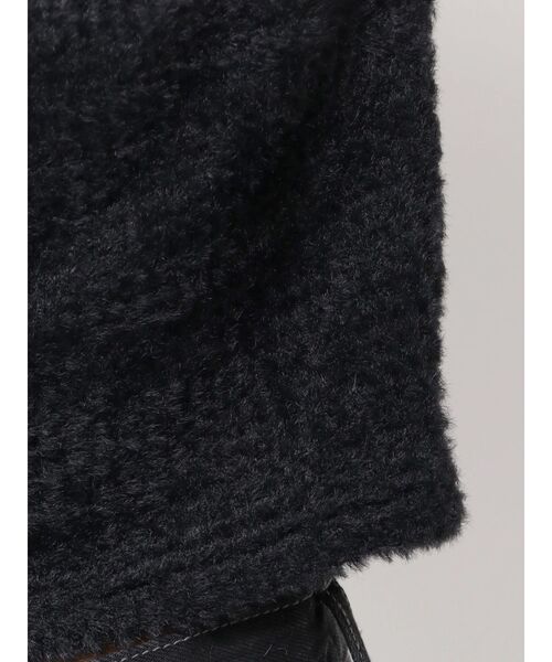 EMODA（エモダ）の「テクスチャードレープトップ（Tシャツ/カットソー・レディース・ブルー/グレー/アイボリー・FREE）」の10枚目の写真