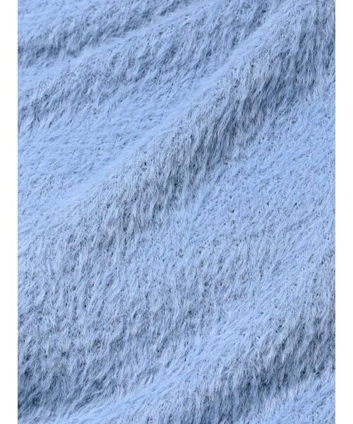 EMODA（エモダ）の「テクスチャードレープトップ（Tシャツ/カットソー・レディース・ブルー/グレー/アイボリー・FREE）」の15枚目の写真