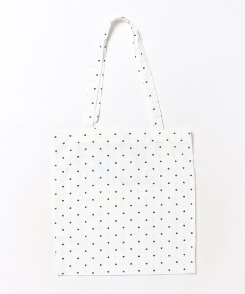 TONE SELECT GOODS(トーンセレクトグッズ)の「Liaa/リボン ハート柄 トートバッグ A18670(トートバッグ・レディース・ピンク/レッド/ブルー/ブラック・FREE)」の7枚目の写真