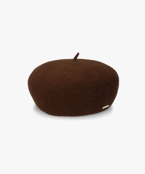 kaorinomori（カオリノモリ）の「kaorinomori オークベレー ラヴ / カオリノモリ（ハンチング/ベレー帽・レディース・ホワイト/ブラウン/レッド/ダークグレー/ライラック・M/57.5cm）」の16枚目の写真